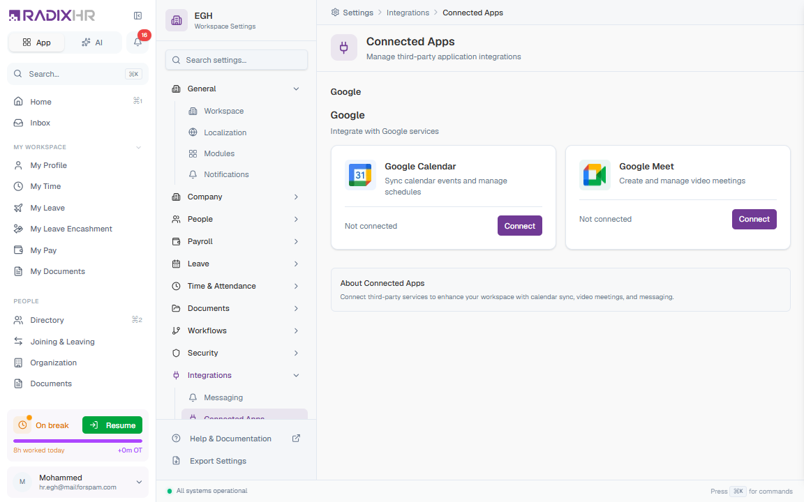 Connected Apps Overview